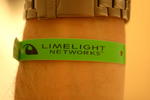 Limelight Networks wristband