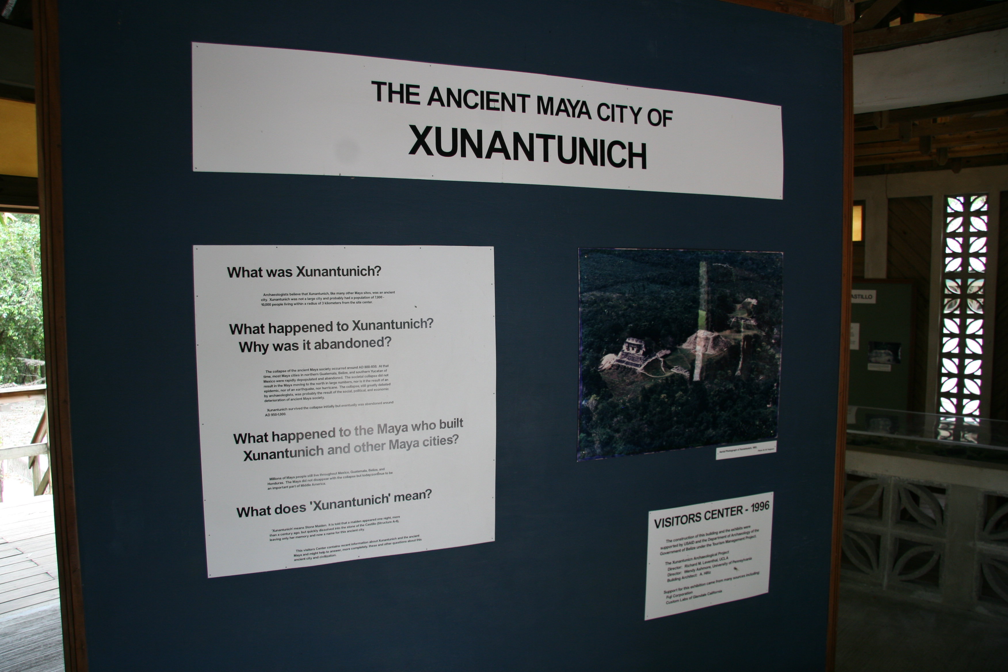 Xunantunich: history