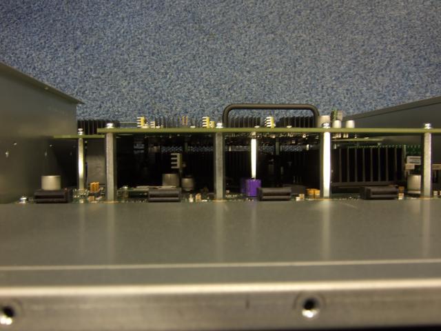 Nexus 5020 - looking rear to front, with fans removed