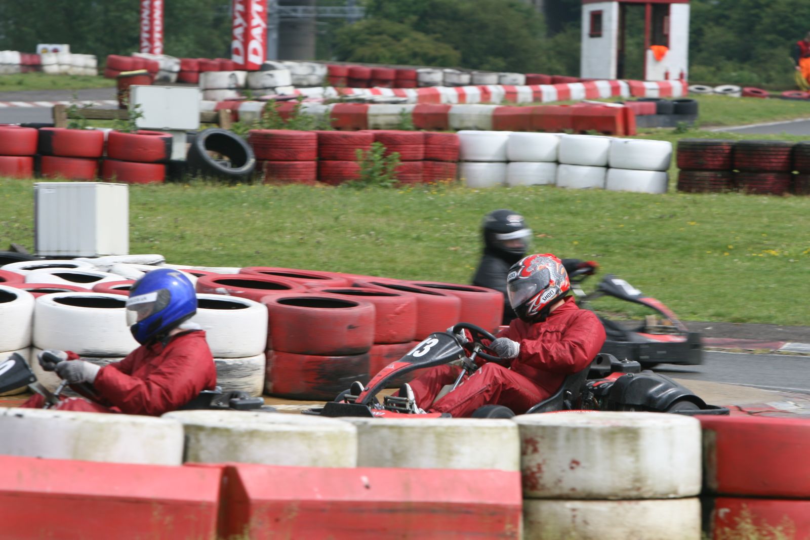 bumper to bumper at the hairpin